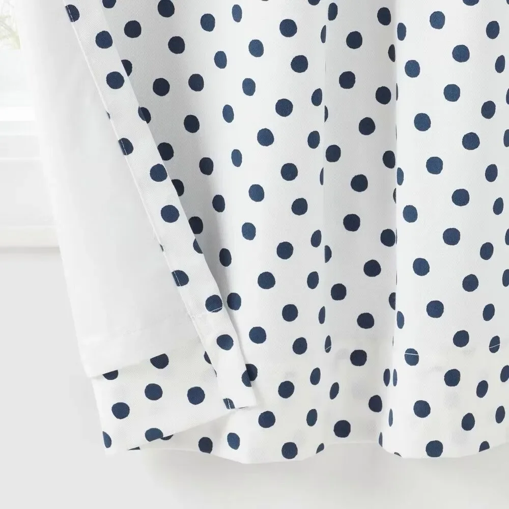 Pillowfort™ Dot Kids Blackout Window Curtain Panel Navy 42